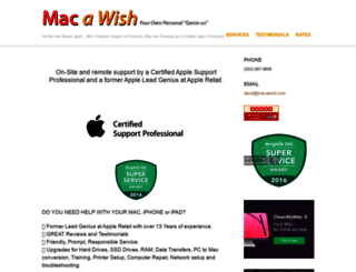 macawish.com screenshot