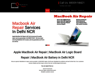 macbookairrepair.com screenshot