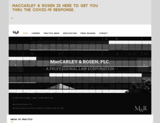 maccarley.com screenshot