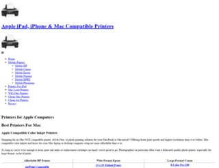 maccompatibleprinters.com screenshot