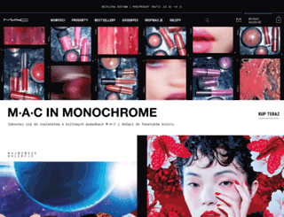 maccosmetics.pl screenshot