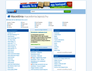 macedonia.lapozz.hu screenshot