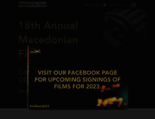 macedonianfilmfestival.com screenshot