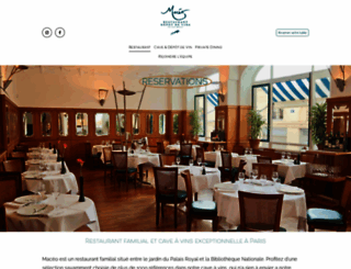 maceorestaurant.com screenshot
