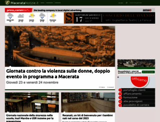 maceratanotizie.it screenshot
