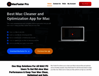 macfasterpro.com screenshot