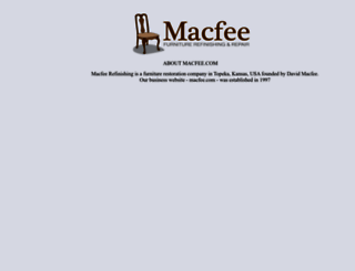 macfee.com screenshot