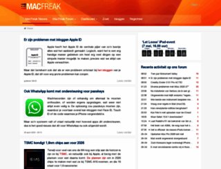 macfreak.nl screenshot
