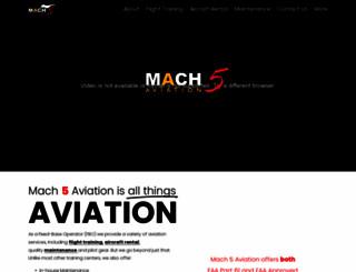 mach5aviation.com screenshot