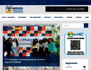 machadosobrinho.com.br screenshot