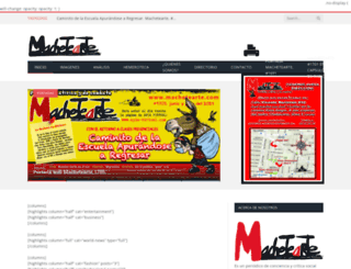 machetearte.com screenshot