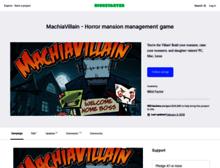machiavillain.com screenshot