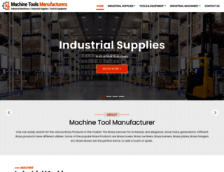 machine-tools-manufacturers.com screenshot