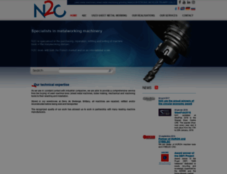 machine-tools-n2c.com screenshot