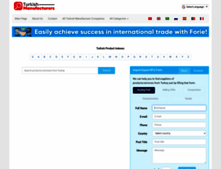 machine.turkish-manufacturers.com screenshot
