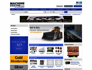 machinedekho.com screenshot