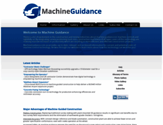 machineguidance.com.au screenshot