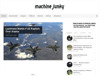 machinejunky.com screenshot