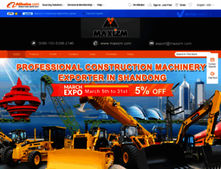 machinery.en.alibaba.com screenshot