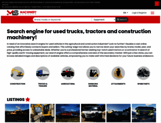machineryscanner.com screenshot