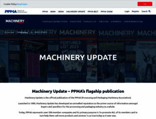 machineryupdate.co.uk screenshot