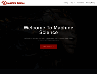 machinescience.org screenshot