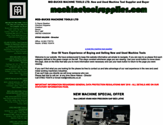 machinetoolsupplier.com screenshot