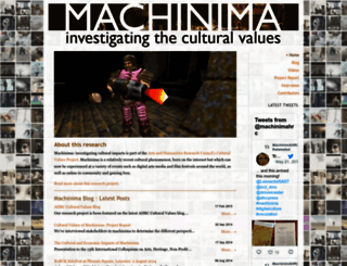 machinima.dmu.ac.uk screenshot