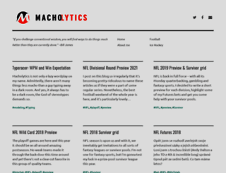 macholytics.com screenshot