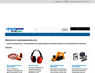 machpowertools.com screenshot