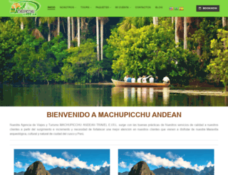 machupicchuandean.com screenshot