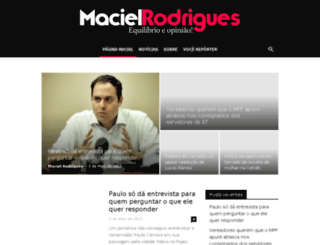 macielrodrigues.com.br screenshot