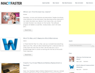 macitfaster.com screenshot
