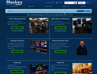 mackay.co.uk screenshot