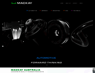 mackayrubber.com.au screenshot