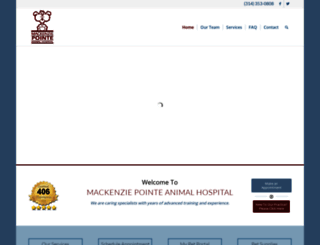 mackenziepointevet.com screenshot