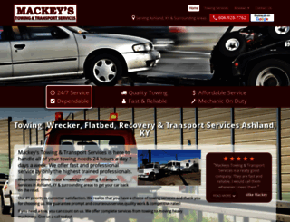 mackeystowing.com screenshot