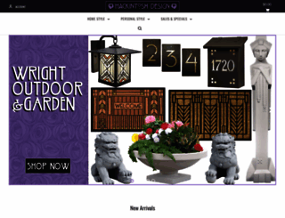 mackintoshdesign.com screenshot
