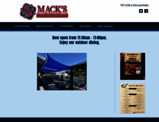 macksbarge.com screenshot