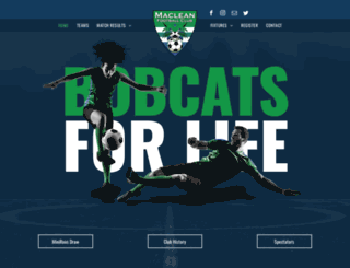 macleanfootball.com.au screenshot