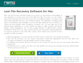 maclostfilerecovery.com screenshot