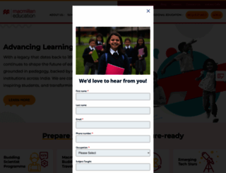 macmillan.co.in screenshot