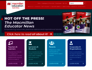 macmillan.co.za screenshot
