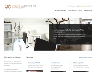 macnixmarketingag.de screenshot