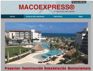 macoexpress.com.mx screenshot