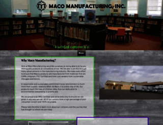 macomfg.com screenshot
