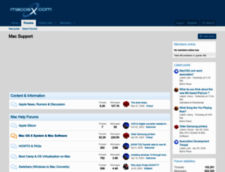 macosx.com screenshot