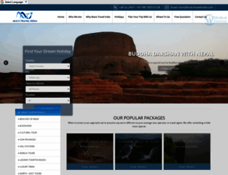 macotravelindia.com screenshot