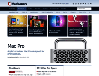 macpro.macrumors.com screenshot
