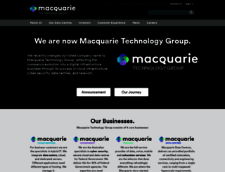 macquarietelecomgroup.com screenshot
